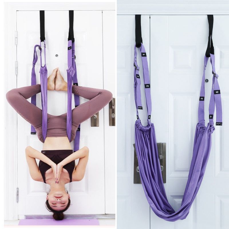 Fitness Hip Stretch Yoga Belt Inverted Rope Pull Stretch Belt Split Lower Waist Trainer - Fashion-booth