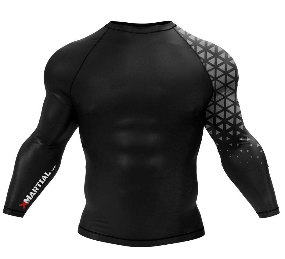 GRAPPLER MEN RASH GUARD LONGSLEEVE - XMARTIAL - Fashion-booth