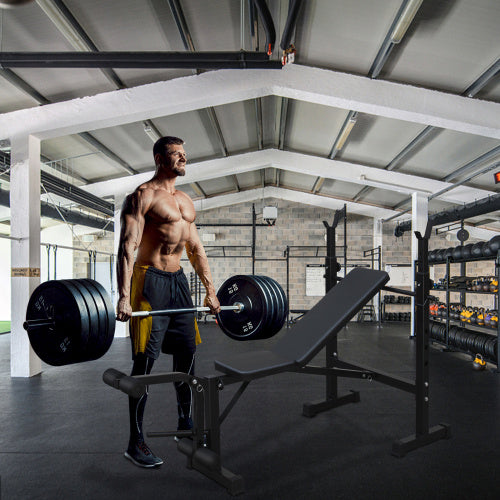 Weightlifting Bench, Bench Press Set With Squat And Bench - Fashion-booth