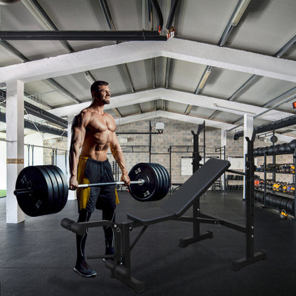 Weightlifting Bench, Bench Press Set With Squat And Bench - Fashion-booth