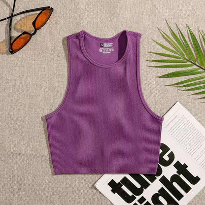 Yoga Clothes Sleeveless Sports Vest Women&