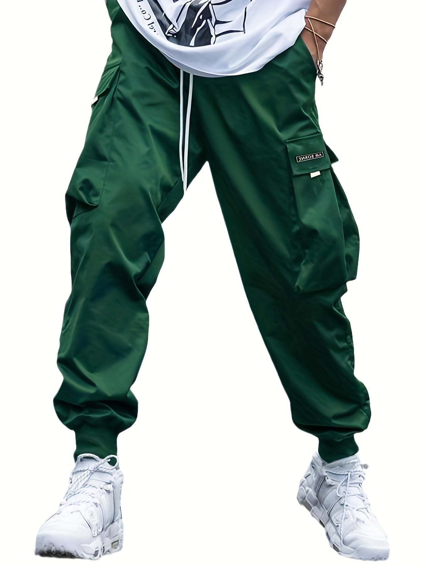 Oversized Cargo Multi-pocket Men's Casual Pants - Fashion-booth