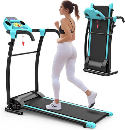 Walking Pad With Handle Bar, Foldable Treadmill 2.5HP Treadmill Under Desk 300 Lbs Capacity 2-in-1 Walking Treadmill Pad With Remote Controller For Home Office - Fashion-booth
