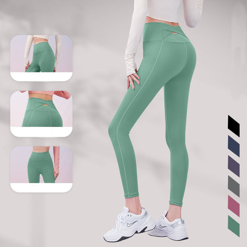 Mint Green Fitness Yoga Pants Tummy Control Leggings For Women Mint Green Fitness Yoga Pants Tummy Control Leggings Fashion-booth