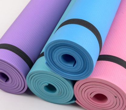 Super Soft EVA Fitness Composite Mat Yoga Mat 4mm 6mm - Fashion-booth