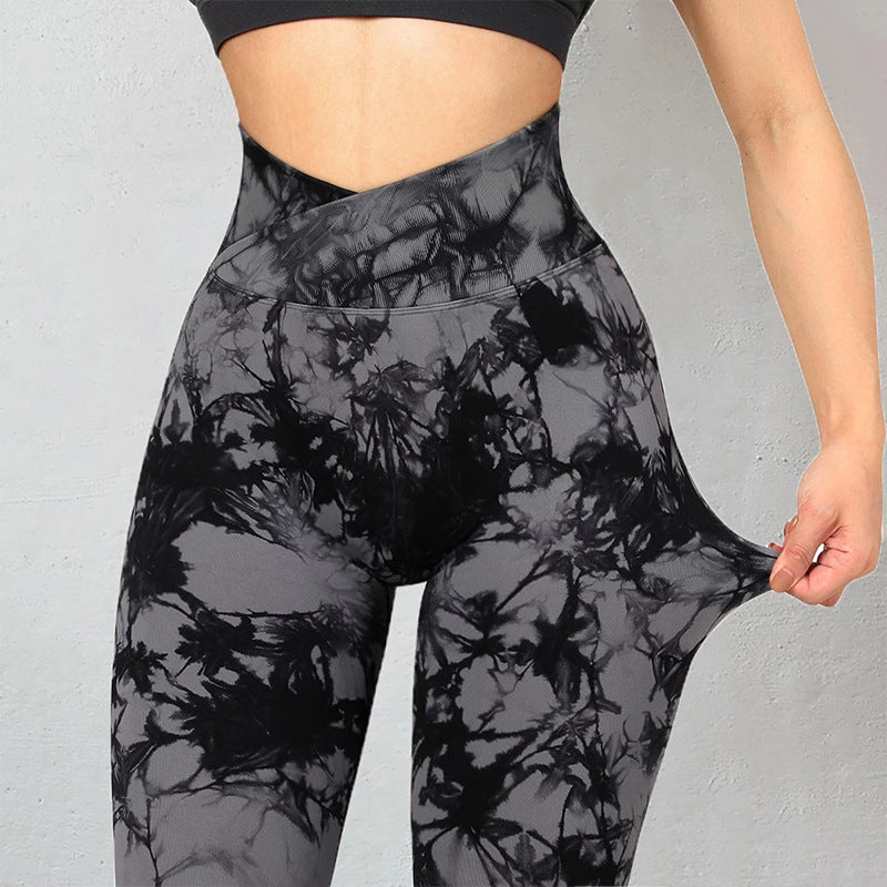 Seamless Tie Dye Leggings Women Yoga Pants Push Up Sport Fitness Runni Seamless Tie Dye Leggings Women Yoga Pants Push Fashion-booth