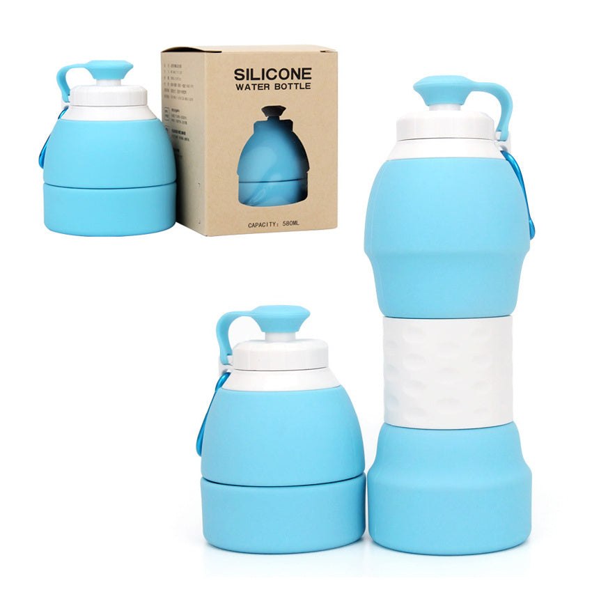 Silicone folding water bottle Silicone folding water bottle Fashion-booth