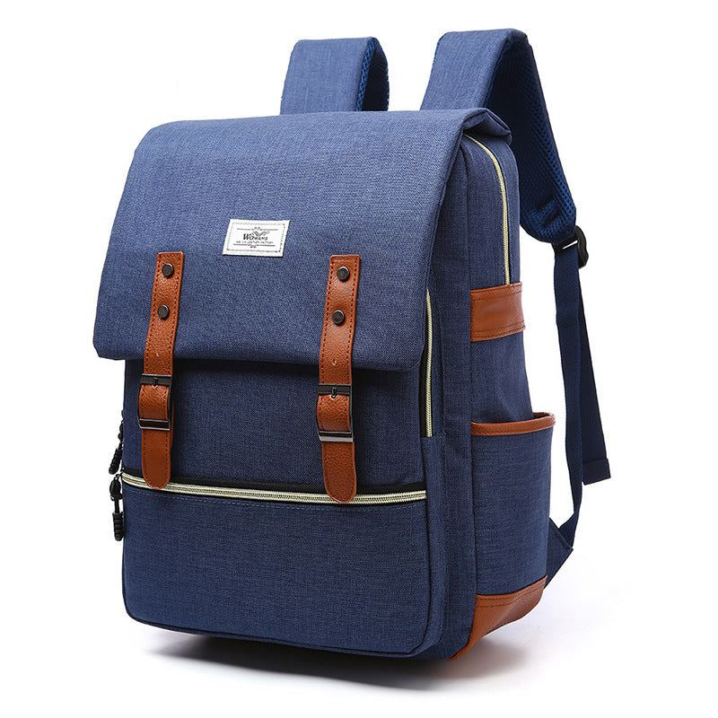 Vintage men women canvas backpacks school bags for teenage girls lapto Vintage men women canvas backpacks school bags Fashion-booth