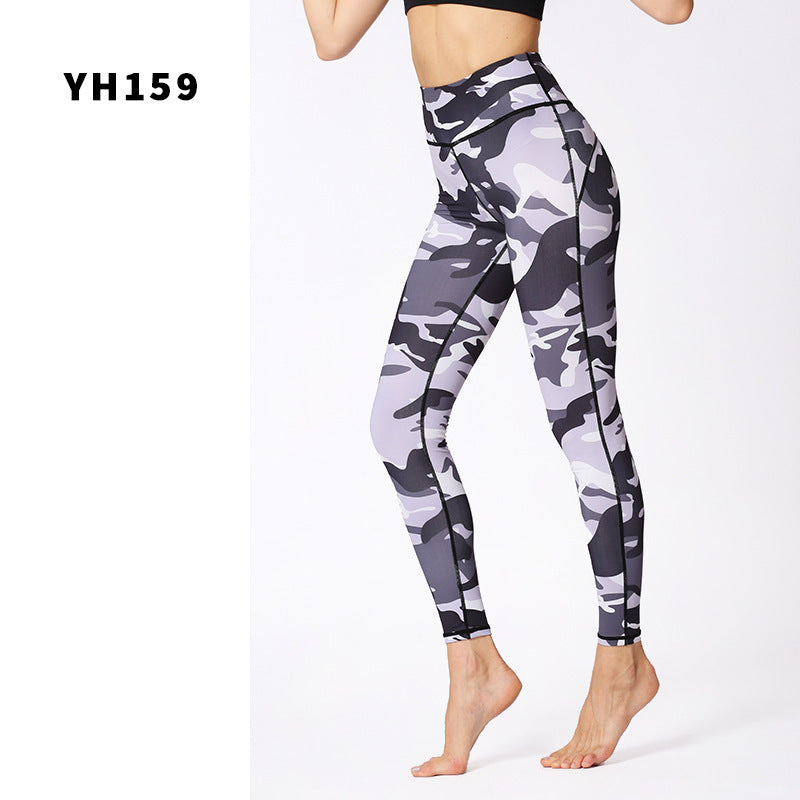 Camouflage Sports Pants Outdoor Leisure Fitness Pants Yoga leggings Camouflage Sports Pants Outdoor Leisure Fitness Pants Yoga leggings Fashion-booth