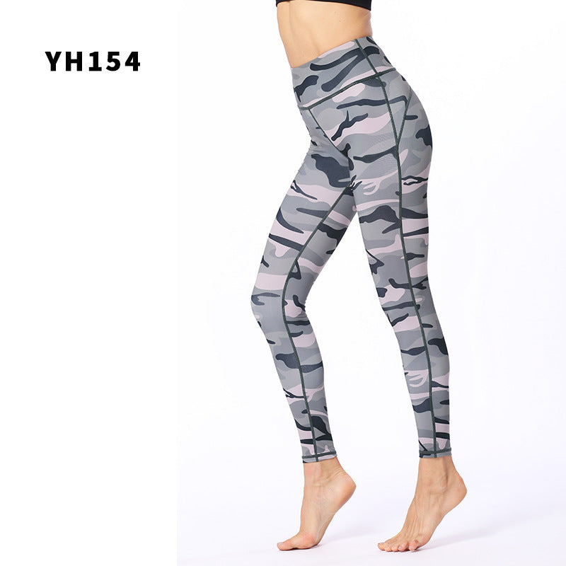 Camouflage Sports Pants Outdoor Leisure Fitness Pants Yoga leggings Camouflage Sports Pants Outdoor Leisure Fitness Pants Yoga leggings Fashion-booth