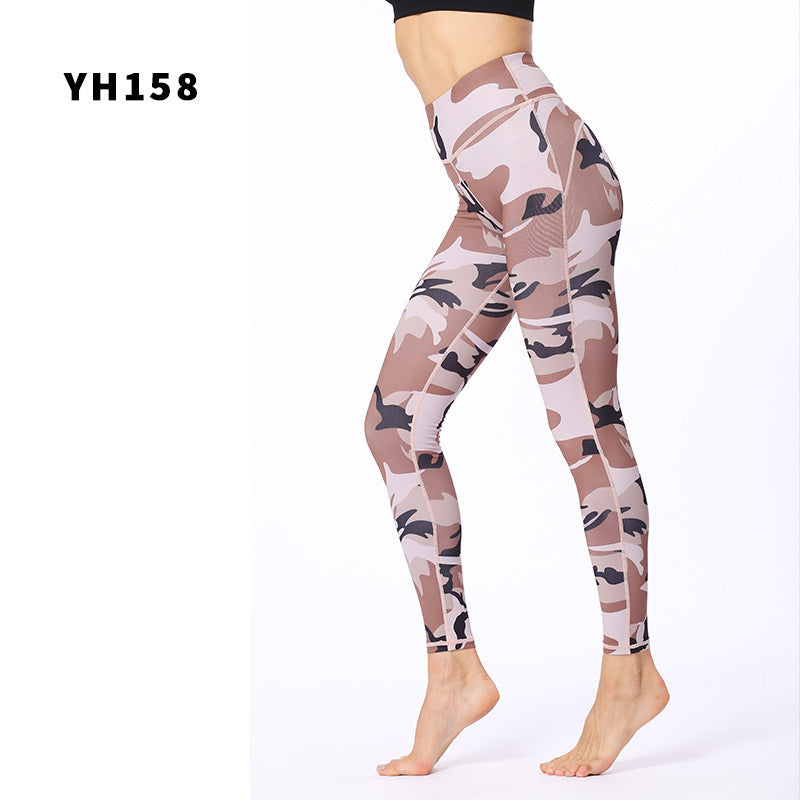 Camouflage Sports Pants Outdoor Leisure Fitness Pants Yoga leggings Camouflage Sports Pants Outdoor Leisure Fitness Pants Yoga leggings Fashion-booth