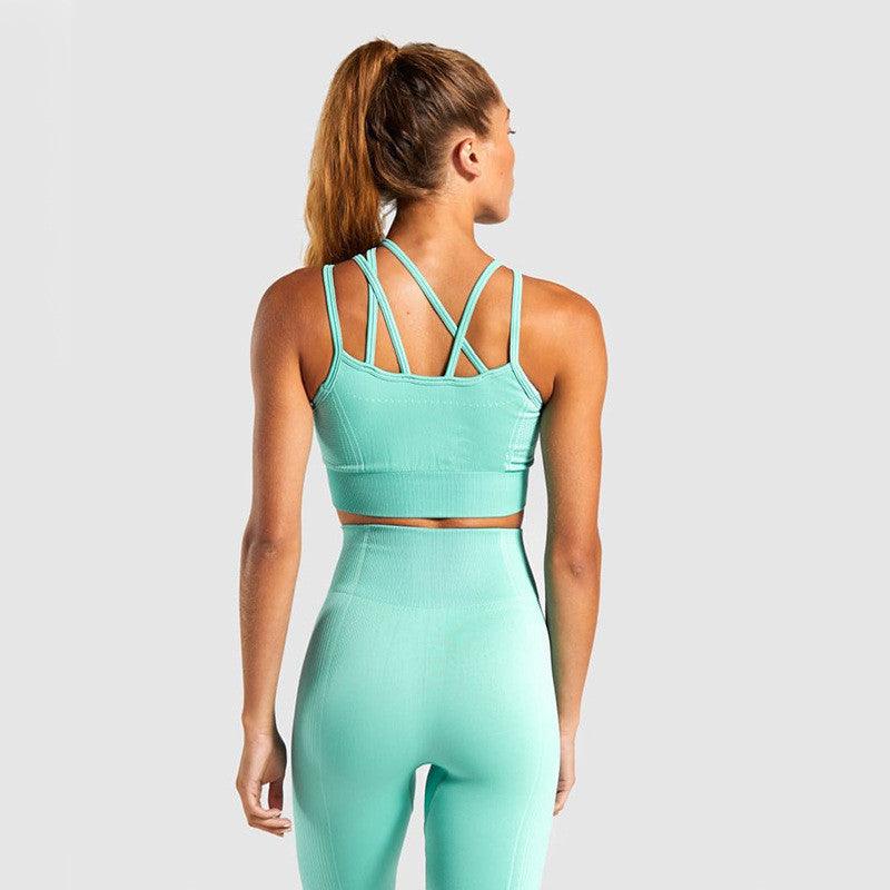 Yoga Super Elastic High-intensity Support Sports Bra Fitness Yoga Vest Yoga Super Elastic High-intensity Support Sports Bra Fitness Yoga Vest Fashion-booth