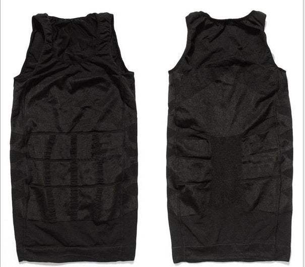 Men's Slim Tummy Belly Body Shaper Compression Trainer Vest Underwear Shapewear - Fashion-booth