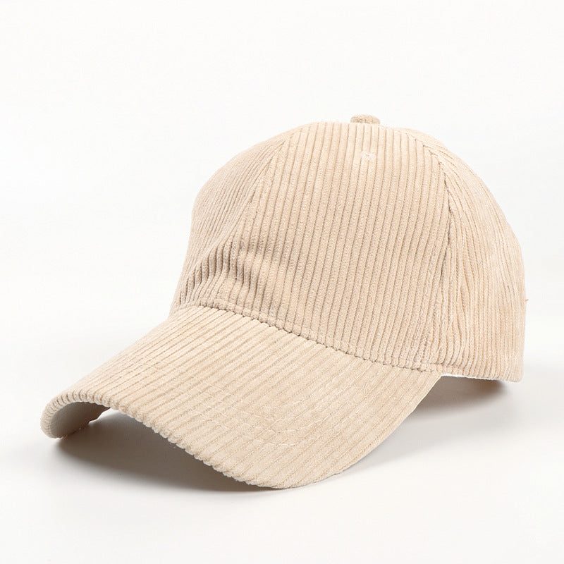 All-Match Pure Corduroy Baseball Caps For Men And Women -Match Pure Corduroy Baseball Caps Fashion-booth