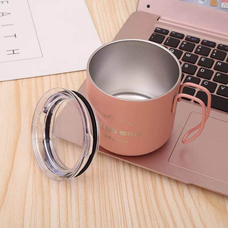 Stainless steel vacuum flask with handle Stainless steel vacuum flask Fashion-booth