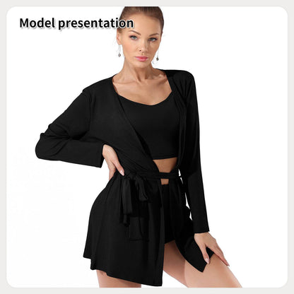 Women's Fashion Simple Solid Color Suit - Fashion-booth