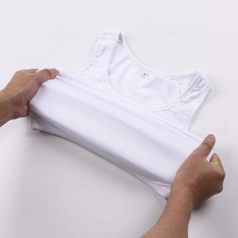 Chest Cover Men Short Front Bandage Pullover - Fashion-booth