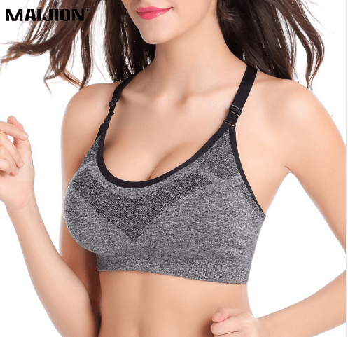 Women Shockproof Sport Bra for Yoga and Fitness Activities