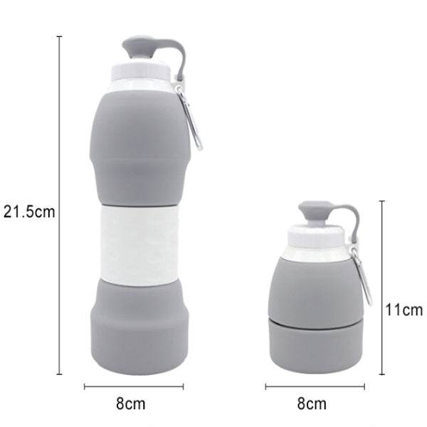 Silicone folding water bottle Silicone folding water bottle Fashion-booth