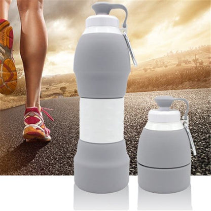 Silicone folding water bottle Silicone folding water bottle Fashion-booth