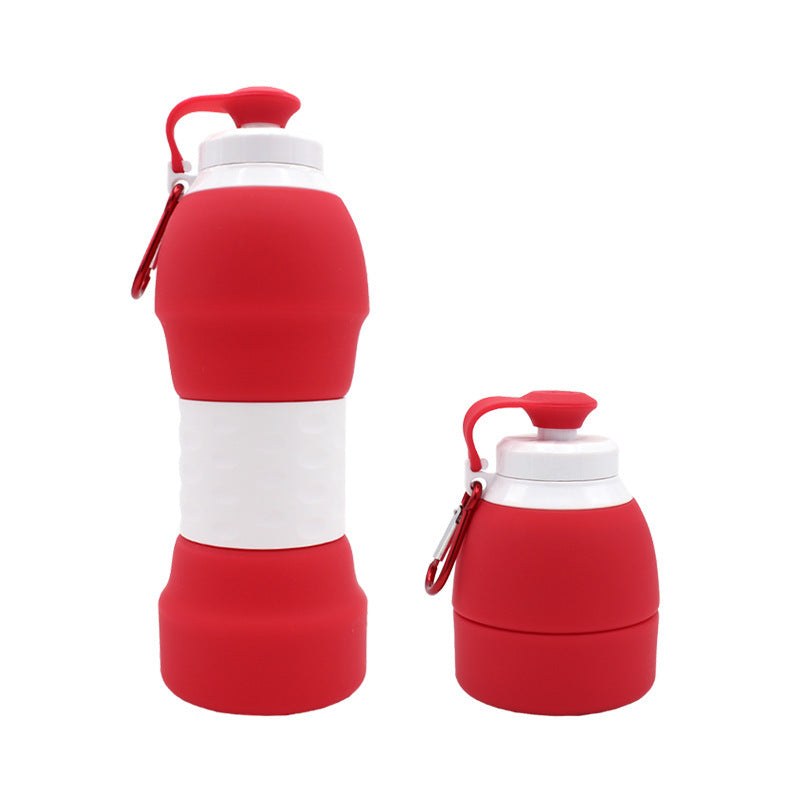 Silicone folding water bottle Silicone folding water bottle Fashion-booth