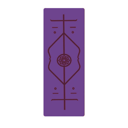 Non Slip TPE Yoga Mat Position Line Beginner - Fashion-booth