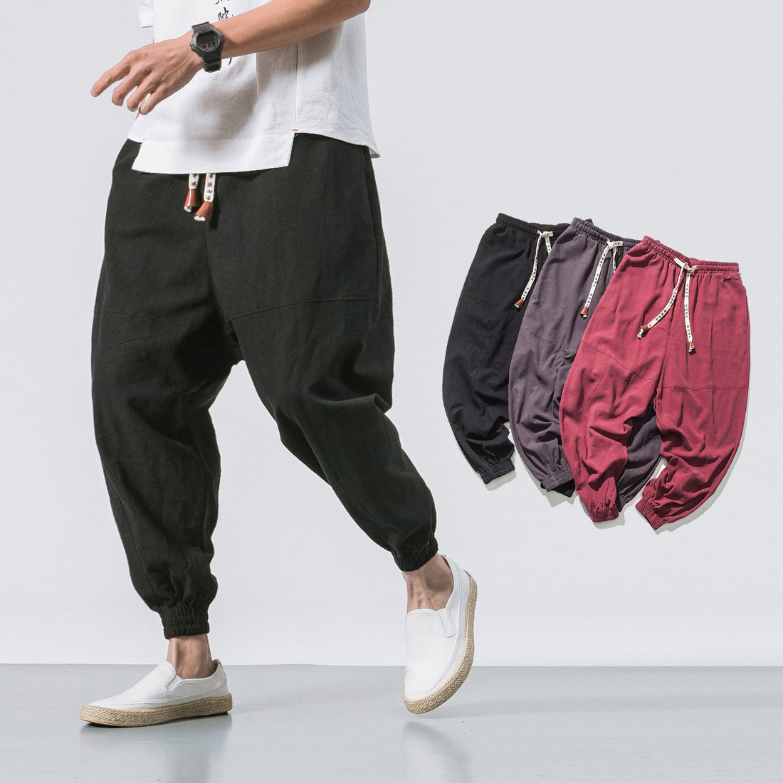 Mens Hip Hop Streetwear Gym Joggers Pants Drawstring Elastic Pockets T Mens Hip Hop Streetwear Gym Joggers Pants Drawstring Elastic Pockets Tapered Sweatpants Fashion-booth