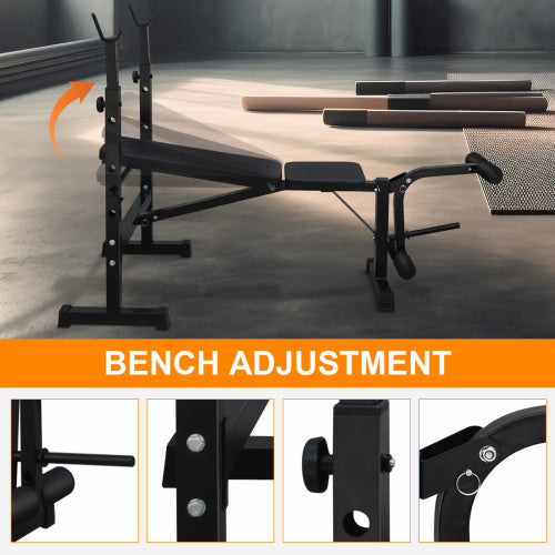 Weightlifting Bench, Bench Press Set With Squat And Bench - Fashion-booth