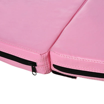 Soozier Pole Dance Mat, 2T X 5W Folding Pole Dance Mat For Home, Lightweight And Foldable, Pink - Fashion-booth