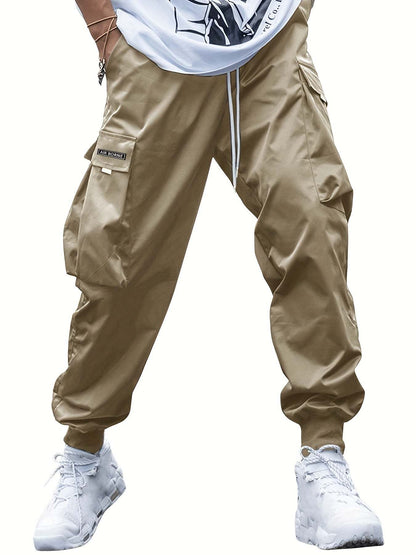 Oversized Cargo Multi-pocket Men's Casual Pants - Fashion-booth