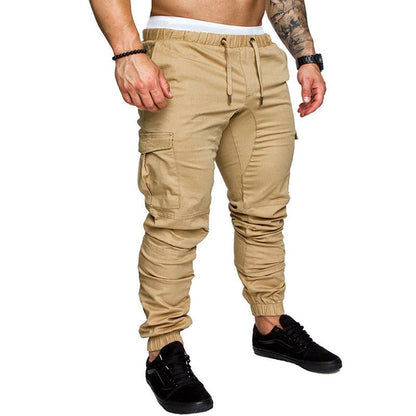 Men's Woven Fabric Casual Pants Corset Pants - Fashion-booth