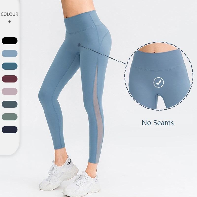 Butt Lifting Workout Leggings For Women Seamless High Waisted Yoga Pan Women Seamless High Waisted Yoga Pants Fashion-booth