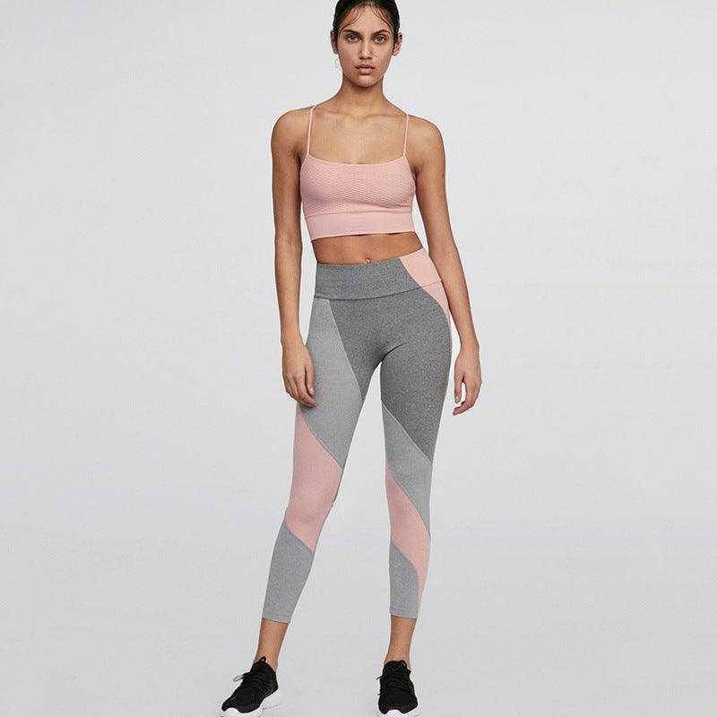 Open-back striped sports bra Open-back striped sports bra Fashion-booth