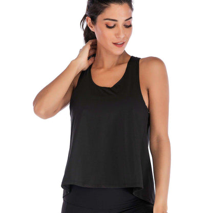 V-back split yoga sports vest -back split yoga sports vest Fashion-booth