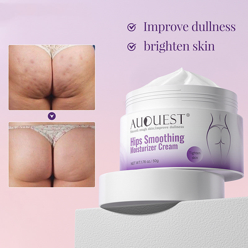 Butt lift cream with moisturizing effect for smoother, brighter skin.