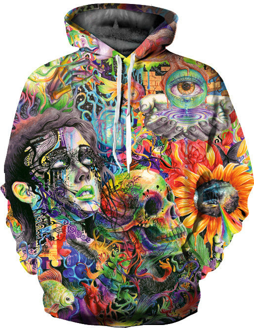 Trippy Abstract Sweat Hoodie Trippy Abstract Sweat Hoodie Fashion-booth