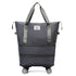 New Universal Wheel Travel Bag With Double-layer Dry And Wet Separatio Universal Wheel Travel Bag Fashion-booth