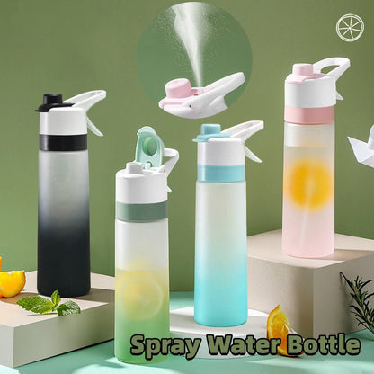 Spray Water Bottle For Girls Outdoor Sport Fitness Water Cup Large Cap Girls Outdoor Sport Fitness Water Cup Large Capacity Spray Bottle Fashion-booth