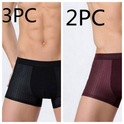 Ice silk men's underwear mesh boxer - Fashion-booth