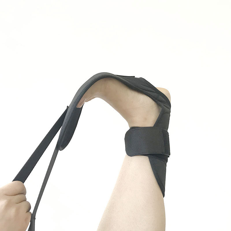 Yoga Ligament Stretching Belt Foot Drop Stroke Hemiplegia Rehabilitati Yoga Ligament Stretching Belt Foot Drop Stroke Hemiplegia Rehabilitation Strap Leg Training Foot Ankle Joint Correction Braces Fashion-booth