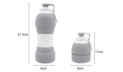 Silicone folding water bottle Silicone folding water bottle Fashion-booth