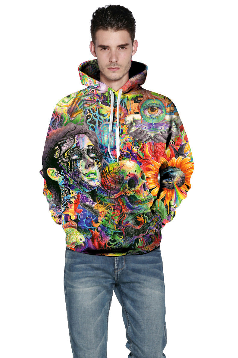 Trippy Abstract Sweat Hoodie Trippy Abstract Sweat Hoodie Fashion-booth