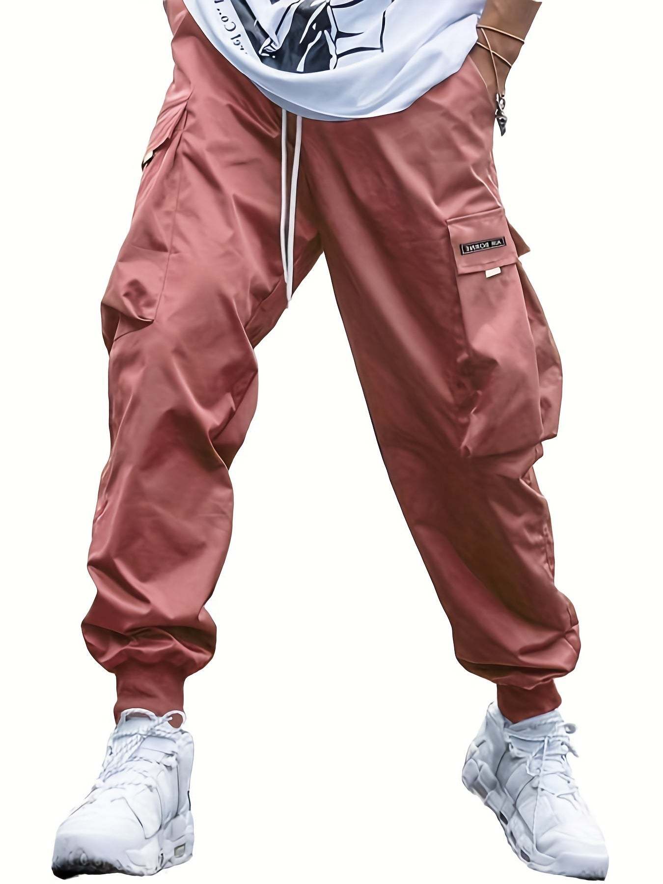 Oversized Cargo Multi-pocket Men's Casual Pants - Fashion-booth