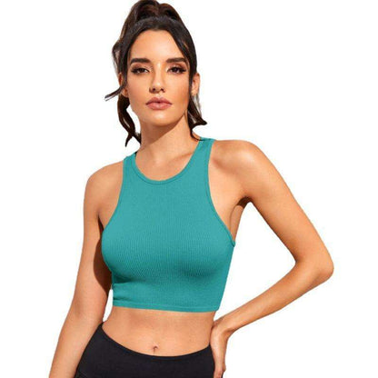 Yoga Clothes Sleeveless Sports Vest Women&