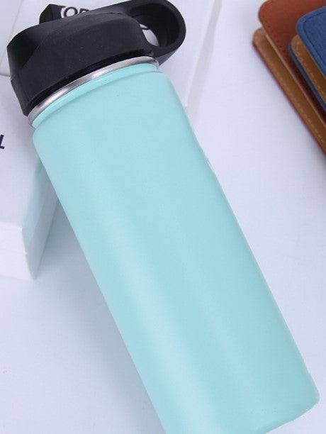 Stainless Steel Wide-mouth Outdoor Sports Vacuum Flask Stainless Steel Wide-mouth Outdoor Sports Vacuum Flask Fashion-booth