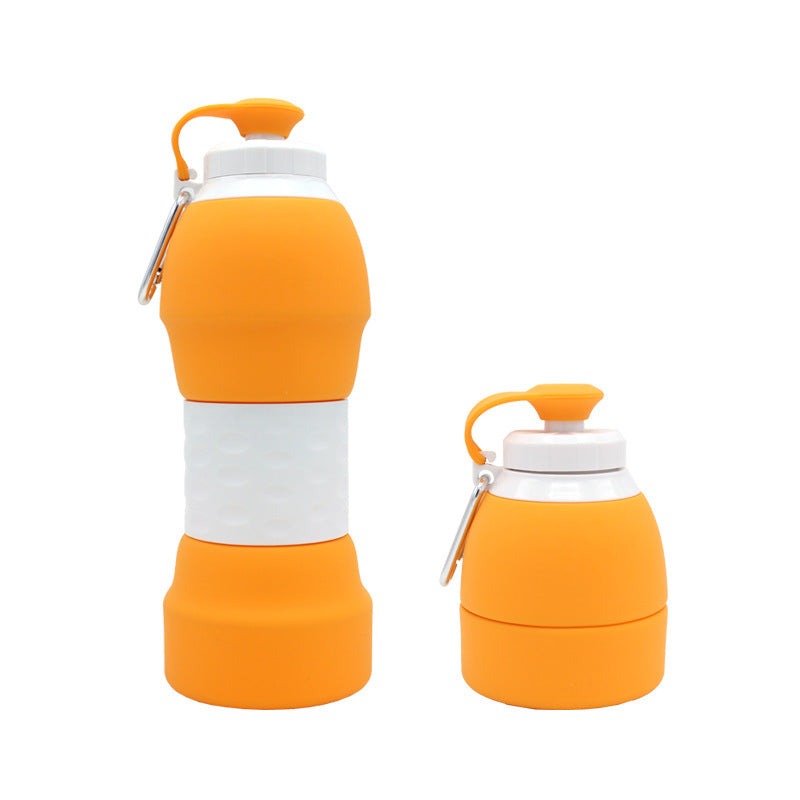 Silicone folding water bottle Silicone folding water bottle Fashion-booth