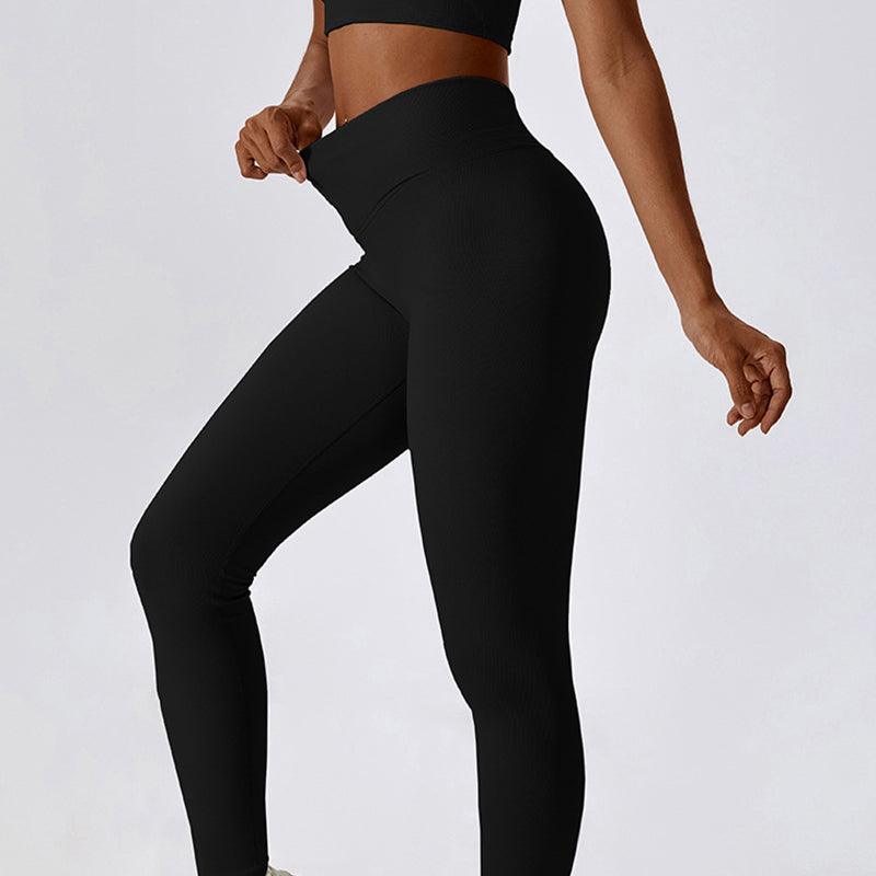 Cross High Waist Tight Thread Hip Raise Yoga Pants Cross High Waist Tight Thread Hip Raise Yoga Pants Fashion-booth