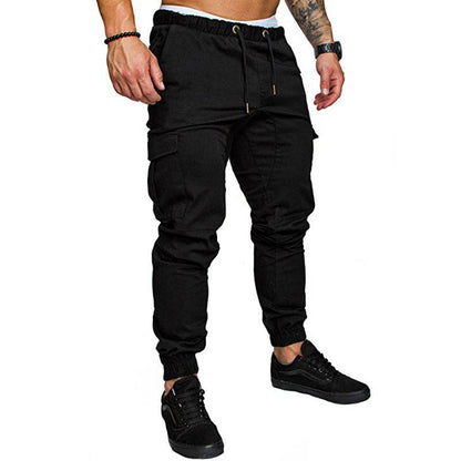 Men's Woven Fabric Casual Pants Corset Pants - Fashion-booth