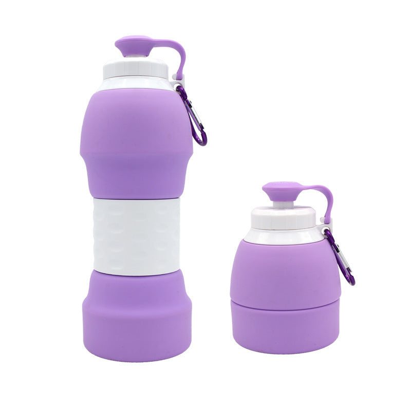 Silicone folding water bottle Silicone folding water bottle Fashion-booth