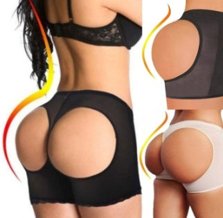 Sexy breathable butt lift pants in black and white styles, highlighting the lifting design.